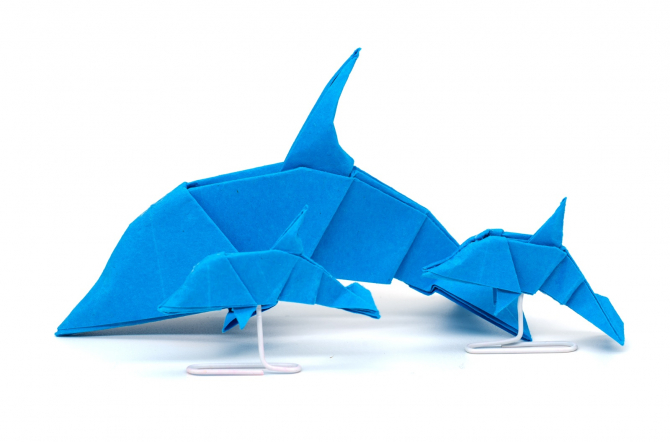 Origmai Delphin Produkt Geschenk