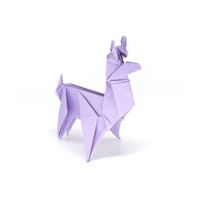 Origami Reh als Geschenk für ihn oder sie, für Kinder oder Erwachsene