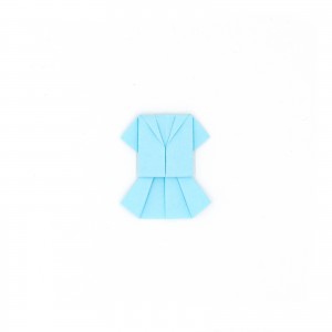 Origami mini Kleid kurz