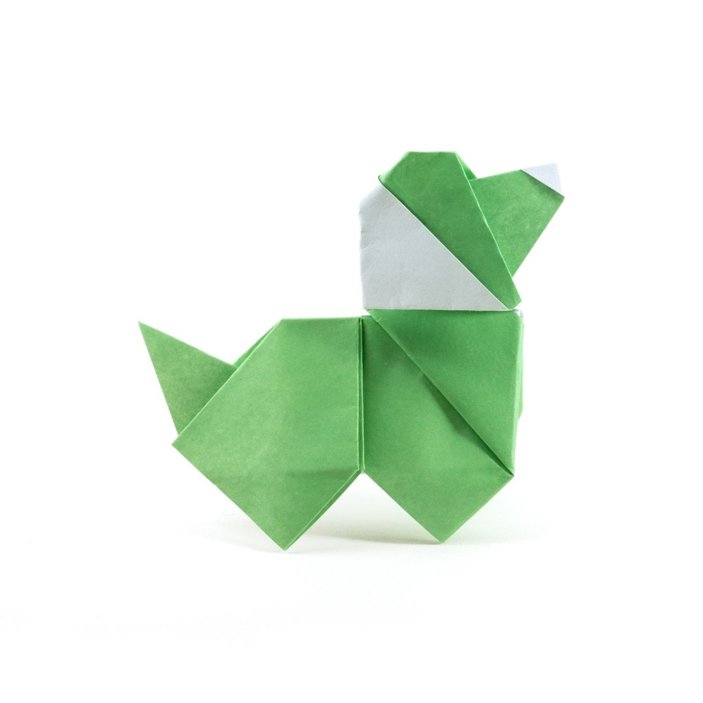 Origami hund 5
