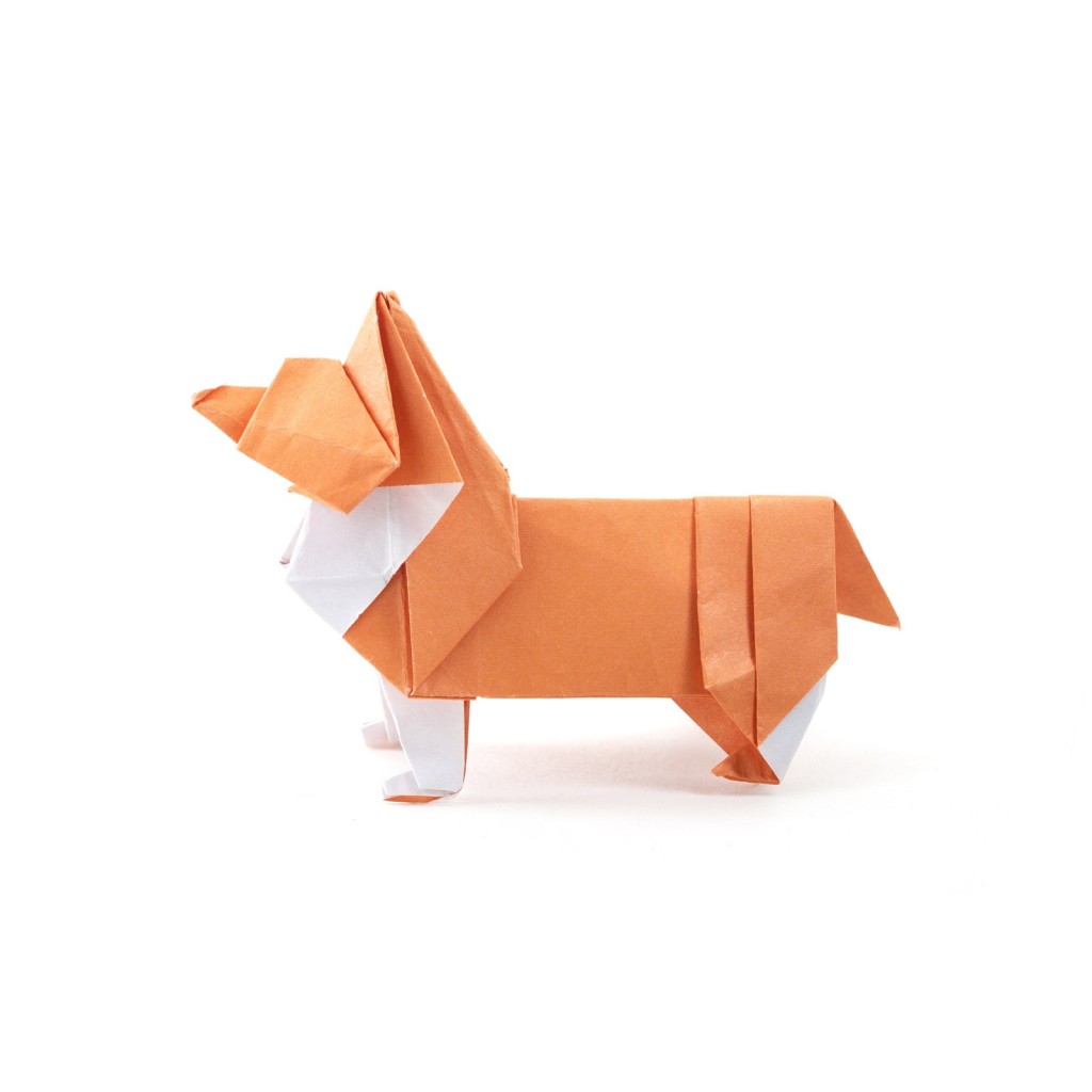 Origami hund 9