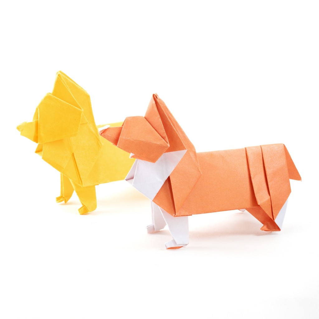 Origami hund 10